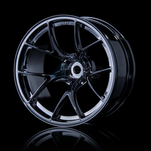 MST Miscellaneous All RID Wheel (+11) (4) Silver Black