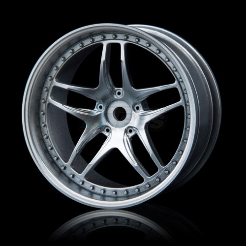 MST Miscellaneous All FB Wheel (+5) (4) Paint Silver