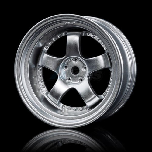 MST Miscellaneous All SP1 Wheel (+7) (4) Flat Silver