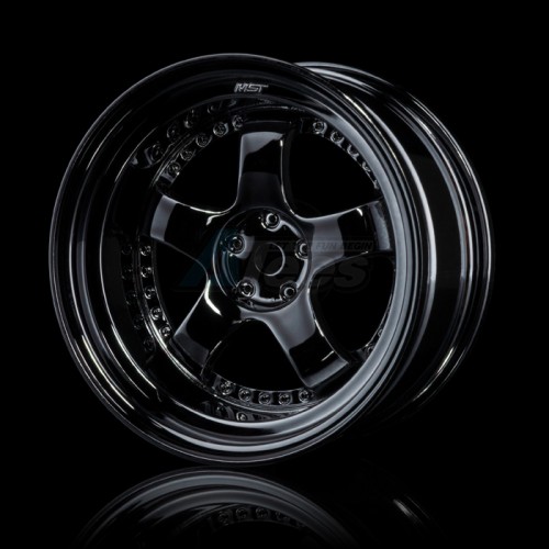 MST Miscellaneous All SP1 Wheel (+7) (4) Silver Black