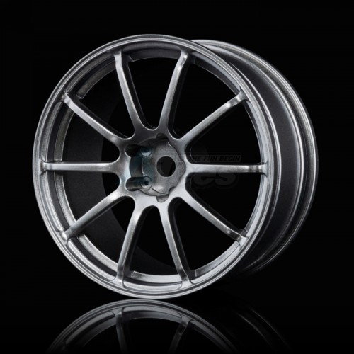 MST Miscellaneous All RS II Wheel (+3) (4) Paint Silver