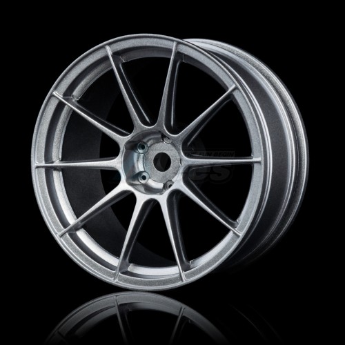 MST Miscellaneous All 5H Wheel (+5) (4) Flat Silver