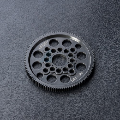 MST Miscellaneous All MST 64P Spur Gear 108T Black