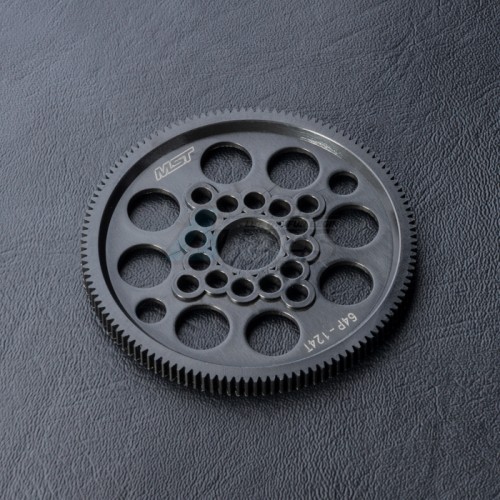 MST Miscellaneous All MST 64P Spur Gear 124T Black