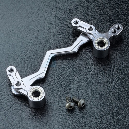 MST Miscellaneous All Aluminum Steering Arm Set Silver