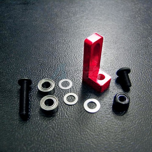 MST Miscellaneous All Aluminum Small Belt Pulley Mount Red
