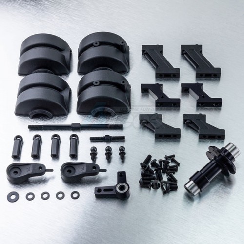 MST Miscellaneous All XXX-D VIP Front Motor Conversion Kit Black
