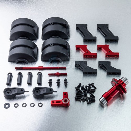 MST Miscellaneous All XXX-D VIP Front Motor Conversion Kit Red