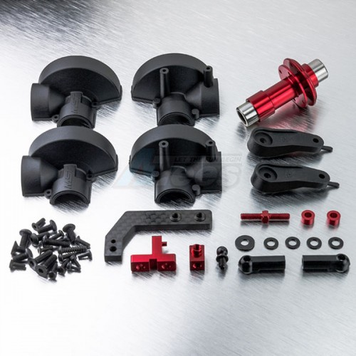 MST Miscellaneous All XXX-D VIP Rear Motor Conversion Kit Red