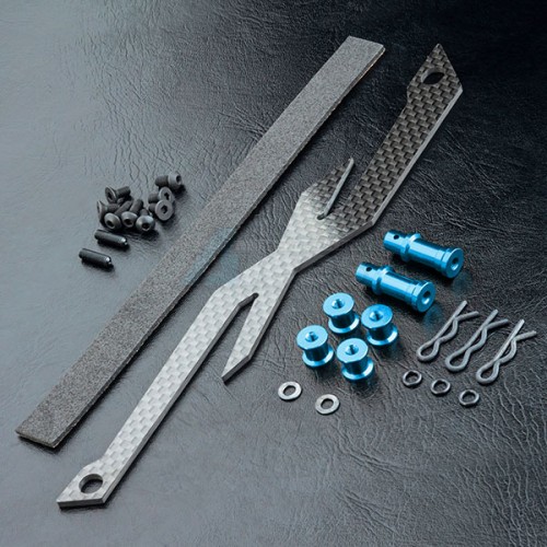MST Miscellaneous All XXX Adjustable Carbon Battery Strap Blue