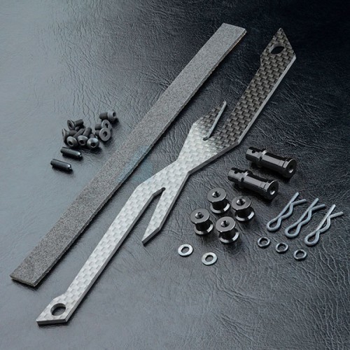 MST Miscellaneous All XXX Adjustable Carbon Battery Strap Black