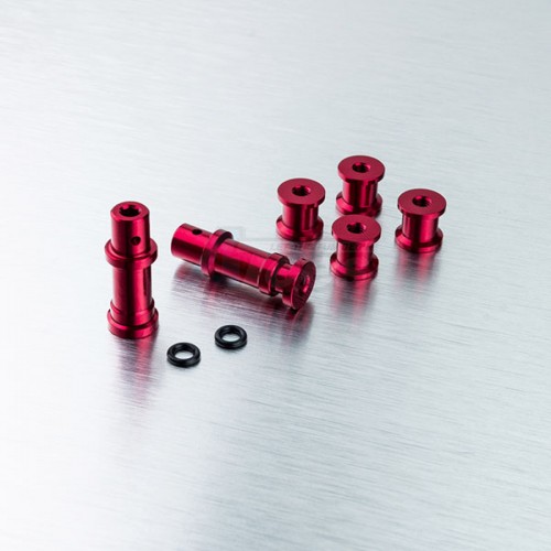 MST Miscellaneous All Aluminum Adjustable Post Set Red