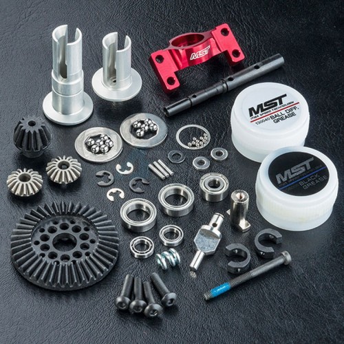 MST MST RMX-D 2WD Shaft Conversion Kit Red
