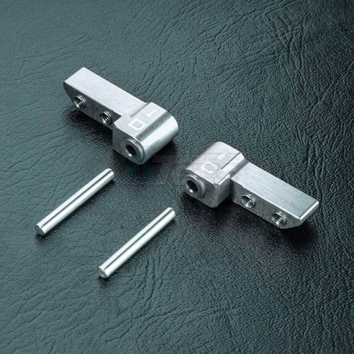 MST MST RMX-D Aluminum HT Upper Arm C&D (Black) Silver