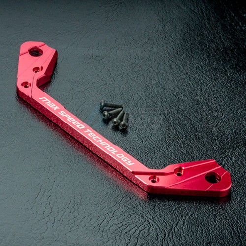 MST MST FSX-D FSX Aluminum Bumper Support (Black) Red