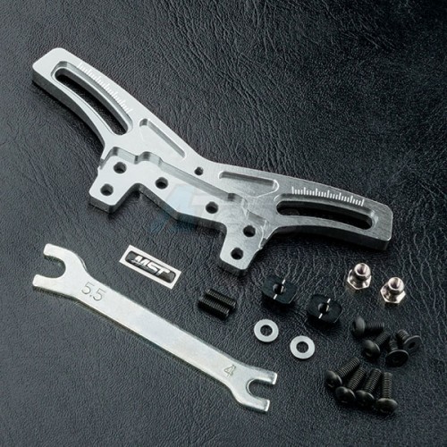 MST Miscellaneous All XXX Aluminum Front Quick Adj. Damper Stay Silver