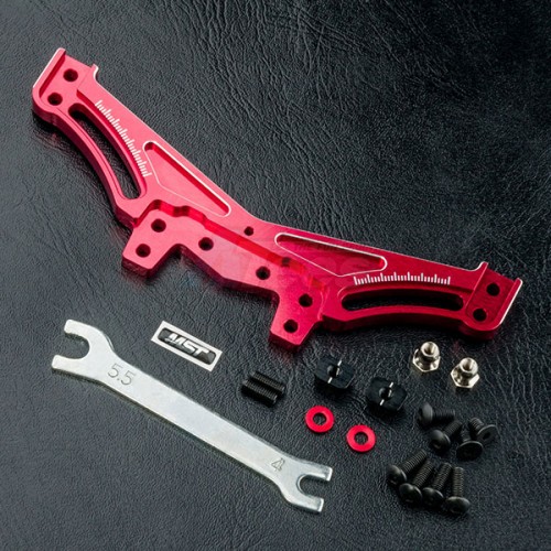 MST Miscellaneous All XXX Aluminum Rear Quick Adj. Damper Stay Red