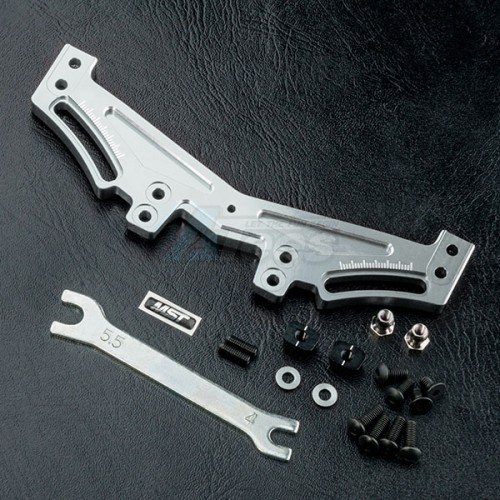 MST MST RRX-D Aluminum Rear Quick Adj. Damper Stay Silver