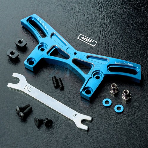 MST MST MS-01D MS-01D Aluminum Front Quick Adj. Damper Stay Blue