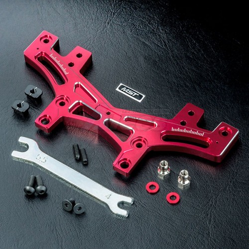 MST MST MS-01D MS-01D Aluminum Rear Quick Adj. Damper Stay Red