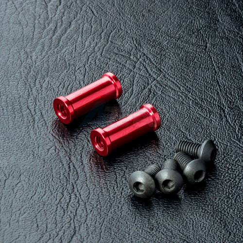 MST Miscellaneous All Aluminum Post M3X13 (2) Red