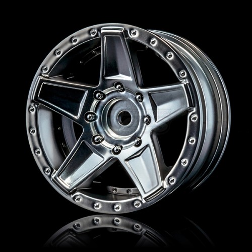 MST MST CMX 648 1.9 Wheel (+5) (4) Flat Silver