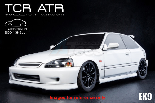 MST MST TCR 1/10 Touring Car TCR-FF ATR 257mm EK9 RTR Clear