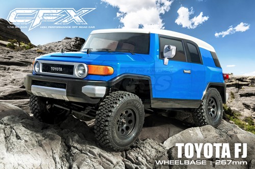 MST MST 1/10 CFX CFX 1/10 4WD High Performance Off-Road Car KIT Toyota FJ Body w/o ESC & Motor