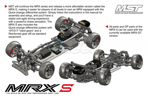 MST MST MRX MRX S PRO Drift Car KIT