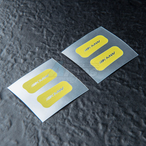 MST Miscellaneous All TE37 Wheel Sticker Yellow