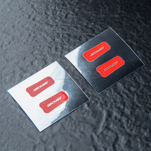 MST Miscellaneous All TE37 M Wheel sticker Red