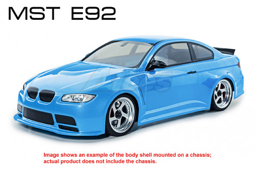 MST Miscellaneous All E92 Clear Body Light Blue