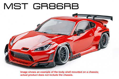 MST Miscellaneous All 1/10 GR86RB Body (Red)
