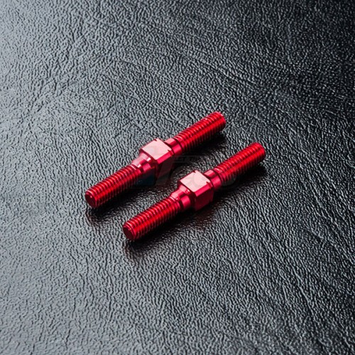 MST Miscellaneous All Aluminum Reinforced Turnbuckle 3X25 (2) Red