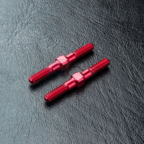 MST Miscellaneous All Aluminum Reinforced Turnbuckle 3X28 (2) Red