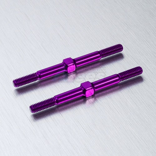 MST Miscellaneous All Aluminum Reinforced Turnbuckle 3X40 (2) Purple