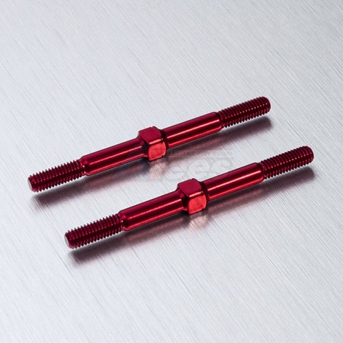 MST Miscellaneous All Aluminum Reinforced Turnbuckle 3X40 (2) Red