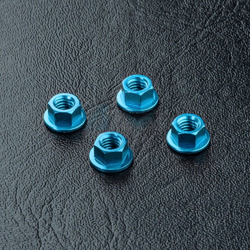 MST Miscellaneous All Aluminum Wheel Nut (4) Blue