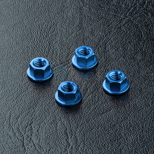 MST Miscellaneous All Aluminum Wheel Nut (Dark Blue) (4)