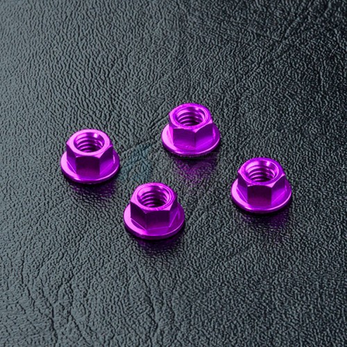 MST Miscellaneous All Aluminum Wheel Nut (4) Purple