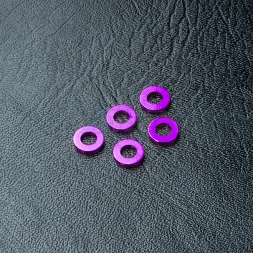 MST MST RMX-D Aluminum Spacer 3 x 5.5 x 1.0 (5) Purple
