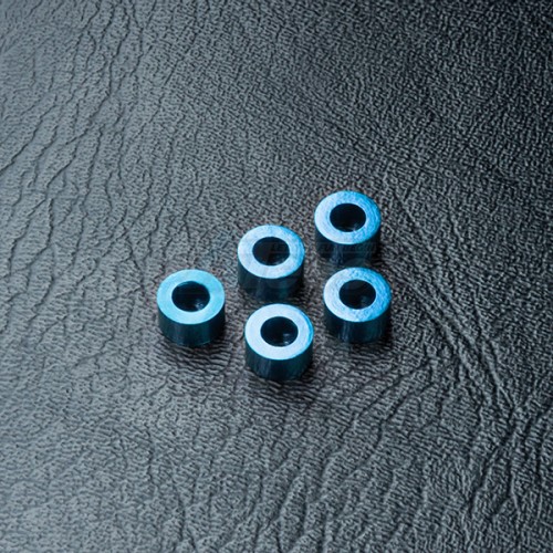 MST MST RMX-D Aluminum Spacer 3 x 5.5 x 3.0 (5) Blue