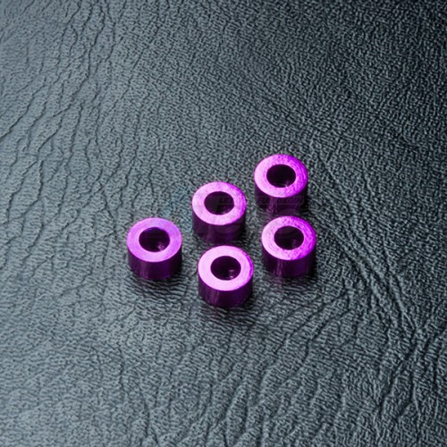 MST MST RMX-D Aluminum Spacer 3 x 5.5 x 3.0 (5) Purple