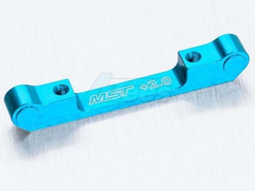 MST Miscellaneous All Aluminum Suspension Mount (+2.0) Blue