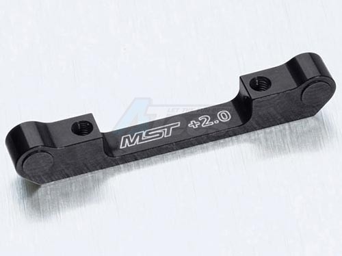 MST Miscellaneous All Aluminum Suspension Mount (+2.0) Black