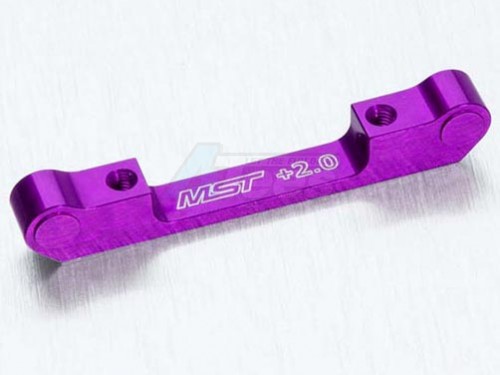 MST Miscellaneous All Aluminum Suspension Mount (+2.0) Purple