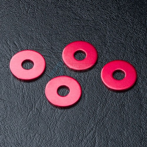 MST MST RMX-D Wheel Hub Spacer 1.0 (4) Red