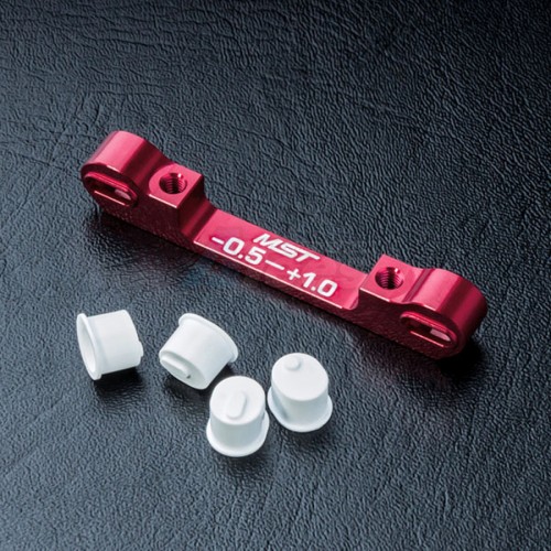 MST Miscellaneous All Adjustable Aluminum Suspension Mount (-0.5-+1.0) Red