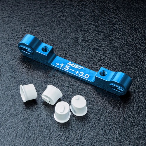 MST Miscellaneous All Adjustable Aluminum Suspension Mount (+1.5-+3.0) Blue