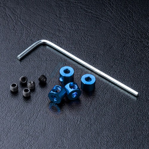 MST Miscellaneous All Aluminum Stabilizer Rod Stopper (4) Blue